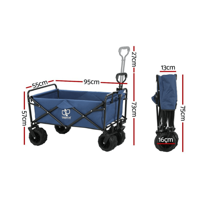 Compact Co. 2 Person Standard PLUS Camping Set folding camping cart dimensions