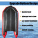 Haidi Pontoon Rescue Boat Dinghy Red upgraded features