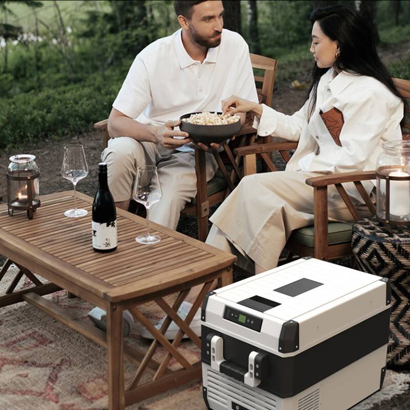 Have a Conveniently Romantic Datenight with Urecau FCRS35 Outdoors Portable Fridge-Freezer