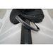 Oru Nylon Spray Skirt Black handle close up for easy removal