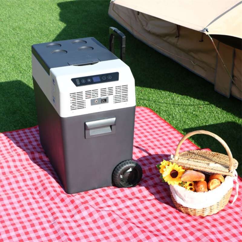 Urecau Outdoors FCR50 50L Portable Fridge-Freezer outdoor picnic setting keeping food fresh