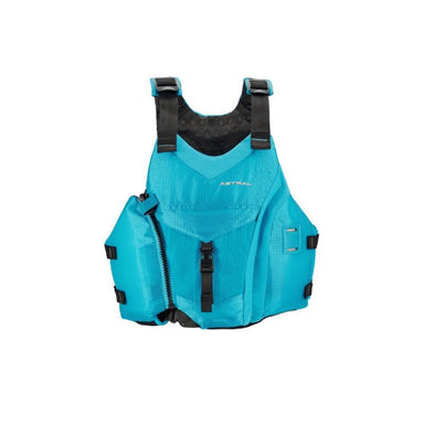 Astral Layla PFD blue front view of women's personal flotation device