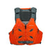 Astral V Eight PFD burnt orange, mesh back, versatile sailing and water sports life jacket