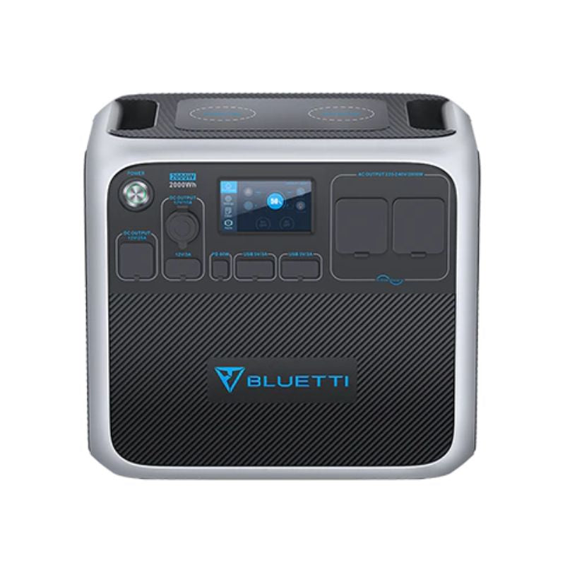 Bluetti AC200P front panel with control and display features