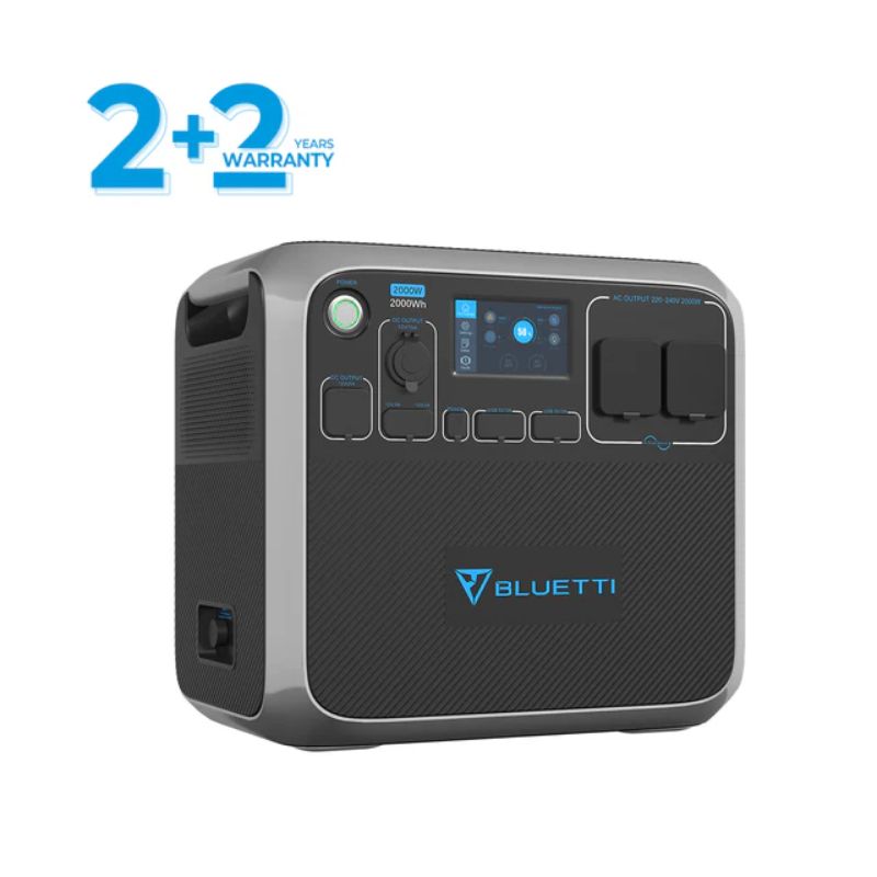 Bluetti AC200P portable power station highlighting its compact design