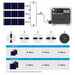 Bluetti AC200P solar panel connection and charge time