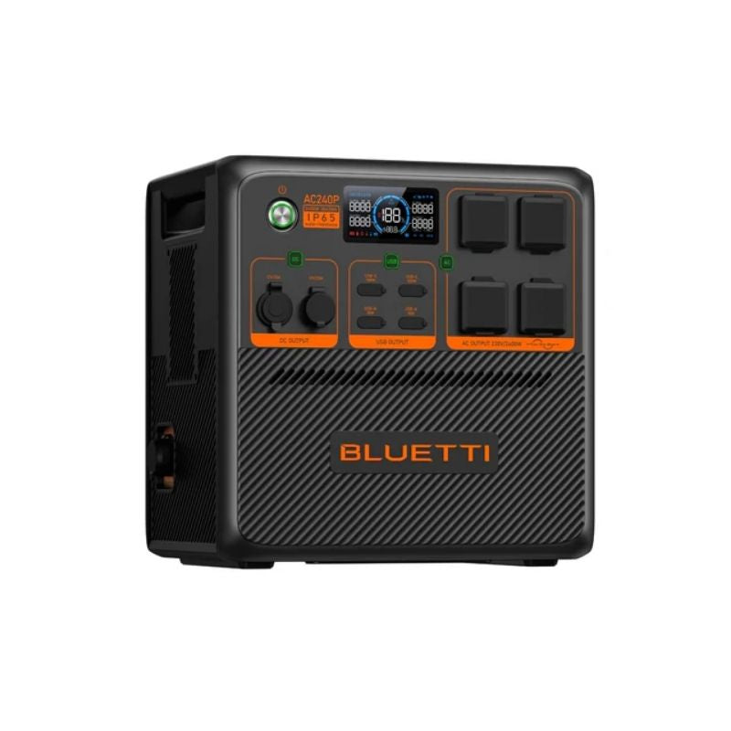 Angled view of the Bluetti AC240P power station