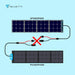 Bluetti PV200 solar panel wiring setup diagram