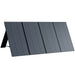 Bluetti PV350 350W solar panel angled view in an outdoor setup