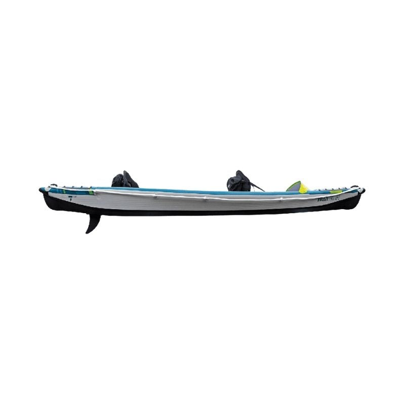 Breeze Full HP2 Pro inflatable kayak side view showing sleek design