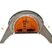 Front view of the Compact Co. 4-Person Elite Camping Set tent showing the interior and entrance