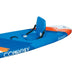 Connelly Pacific SUP side view with attached seat for versatile paddling