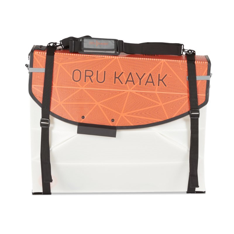 Oru Bay Kayak folded in bag front view