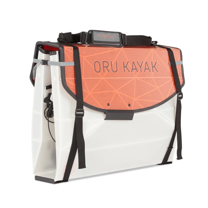 Oru Bay St Kayak folded in bag side view