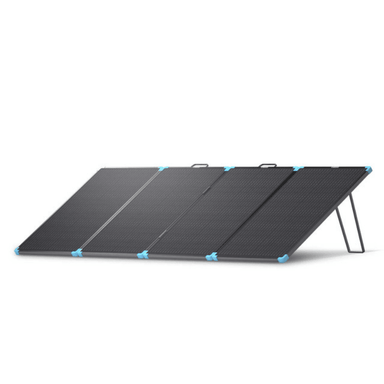 Renogy 220W Solar Panel portable setup with sturdy kickstands