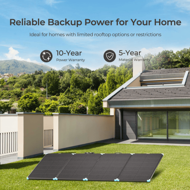 Renogy 220W Solar Suitcase for reliable backup power at home