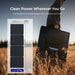 Renogy 400W portable solar panel clean power carry case