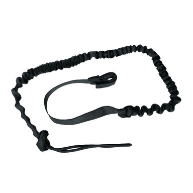 RUK Sport heavy-duty paddle leash with durable black coiled cord for securing paddles