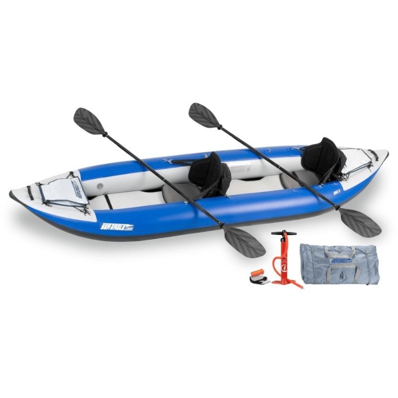 Sea eagle 380 inflatable kayak with full set equipment