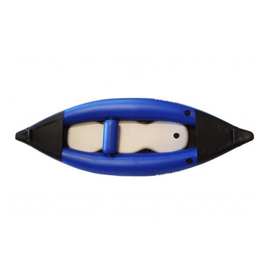 Surge Nile inflatable kayak drop stitch floor top view with single seat