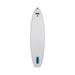 Bottom view of the Tahe Beach Wing 11'0 inflatable paddleboard