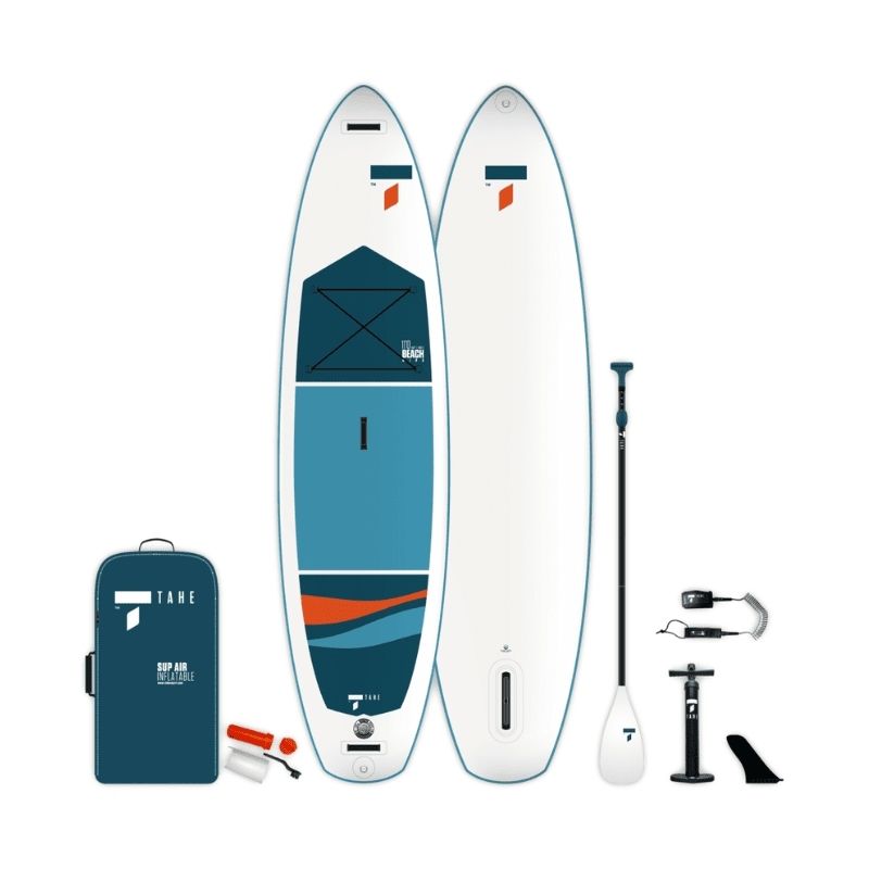 Tahe Beach Wing 11'0 inflatable paddleboard SUP set with accessories